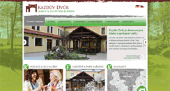 Desktop Screenshot of kazduvdvur.cz